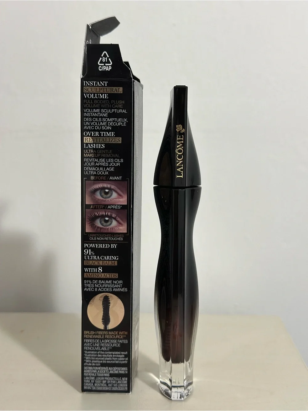 Lancôme Le 8 Hypnôse Serum-Infused Volumizing Mascara — 03 NOIR GRENAT